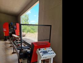 Double saw blade angle saw StrojCAD UH500