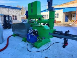 Briquette press Briketovací linka |  Waste wood processing | Woodworking machinery | Pila Hradec 
