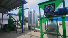 Briquette press Briketovací linka |  Waste wood processing | Woodworking machinery | Pila Hradec 