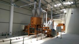 Briquette press Briketovací linka |  Waste wood processing | Woodworking machinery | Pila Hradec 