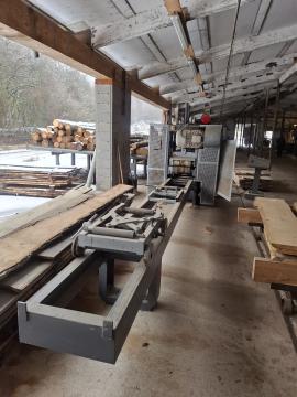 Gangsaw Trak-met PRU 570/8 |  Sawmill machinery | Woodworking machinery | Drekos Made s.r.o