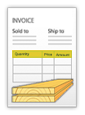Invoice Lumber